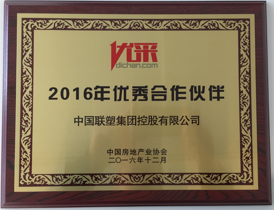 2016年优良合作同伴（中国888集团）
